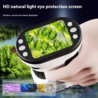 MICROSCOPIO LED INTELIGENTE PANTALLA PARA NIÑOS HD - 1