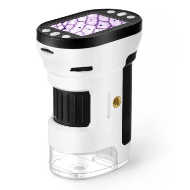 MICROSCOPIO LUPA DE BOLSILLO LUZ LED/ 60X - 2