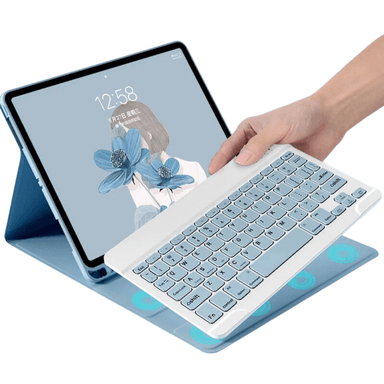 FUNDAS CON TECLADO PARA IPAD 10 GEN / A16 (11 GEN) INCLUYE LETRA Ñ - 7