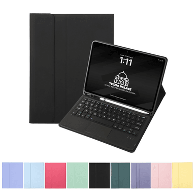 FUNDAS CON TECLADO TOUCHPAD IPAD 10 GEN / A16 (11 GEN) INCLUYE LETRA Ñ - 1