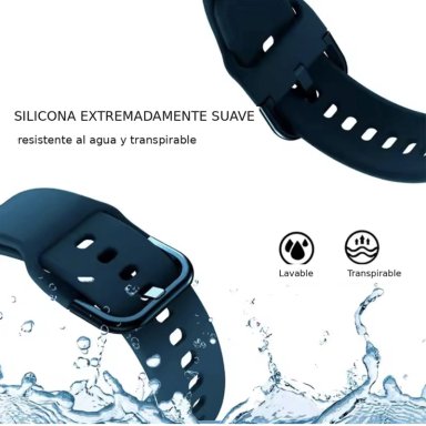 CORREAS HUAWEI WATCH GT 6/5/5PRO/4 - 46MM SILICONA CON HEBILLA - 4