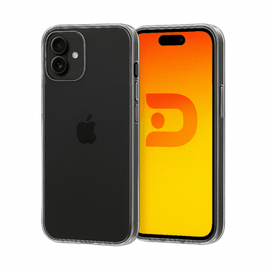 CARCASA TRANSPARENTE IPHONE 16 - 1