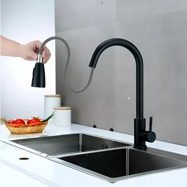 LLAVE MONOMANDO LAVAPLATOS EXTENSIBLE - 1
