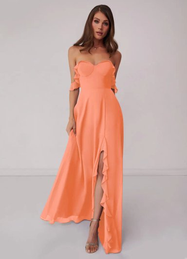 VESTIDO DE FIESTA MUJER JUVENIL ELEGANTE BODAS CEREMONIAS GALA - 1