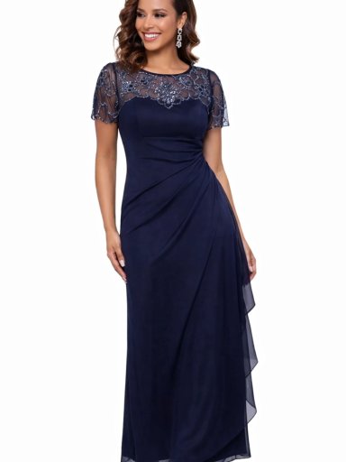 VESTIDO LARGO MUJER MADRE NOVIOS FIESTA GALA Y CEREMONIAS - 1