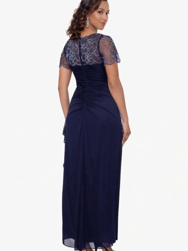 VESTIDO LARGO MUJER MADRE NOVIOS FIESTA GALA Y CEREMONIAS - 3