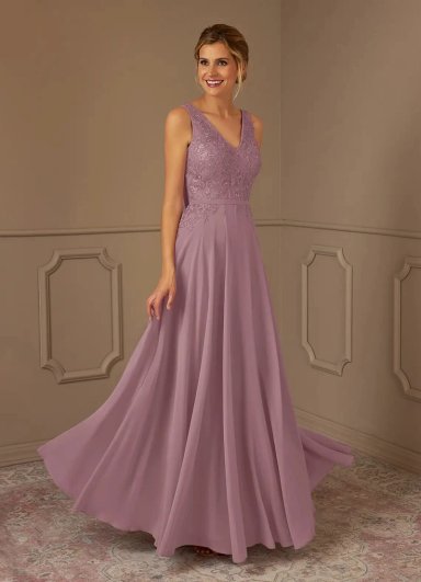 VESTIDO LARGO MUJER ELEGANTE FIESTA Y BODAS - 2