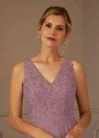 VESTIDO LARGO MUJER ELEGANTE FIESTA Y BODAS - 3