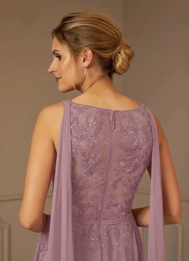 VESTIDO LARGO MUJER ELEGANTE FIESTA Y BODAS - 5