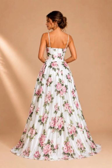 VESTIDO MUJER LARGO FIESTA GALA Y GRADUACION - 4