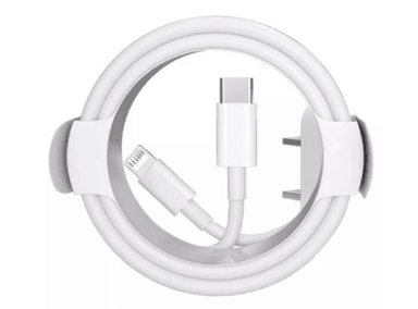 CARGADOR TIPO LIGHTNING  A  C PARA IPHONE 14 PRO MAX BLANCO - 4
