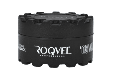 CERA MOLDEADORA ROQVEL AQUA BLACK PARA CABELLO Y BARBA - 1