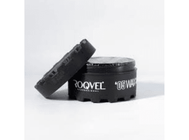 CERA MOLDEADORA ROQVEL AQUA BLACK PARA CABELLO Y BARBA - 2