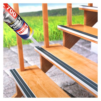 PEGAMENTO ADHESIVO DE MONTAJE HENKEL ADHESIVES AGOREX PL700 390G - 7