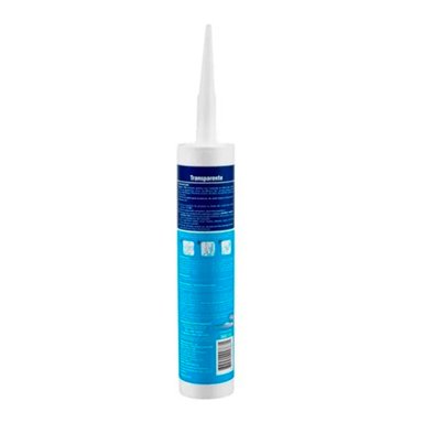 SILICONA SELLANTE PROFESIONAL TRANSPARENTE AGOREX 700 300ML - 3