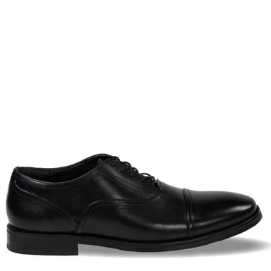 ZAPATO HOMBRE DE CUERO VITTORIO EN COLOR NEGRO VÉROZ - 1