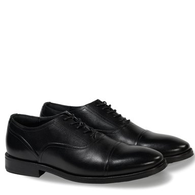 ZAPATO HOMBRE DE CUERO VITTORIO EN COLOR NEGRO VÉROZ - 2