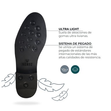 ZAPATO HOMBRE DE CUERO GOLDEN GATE EN COLOR NEGRO VÉROZ - 6
