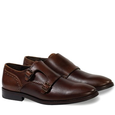ZAPATO HOMBRE DE CUERO BOSFORO EN COLOR CAFE VÉROZ - 2