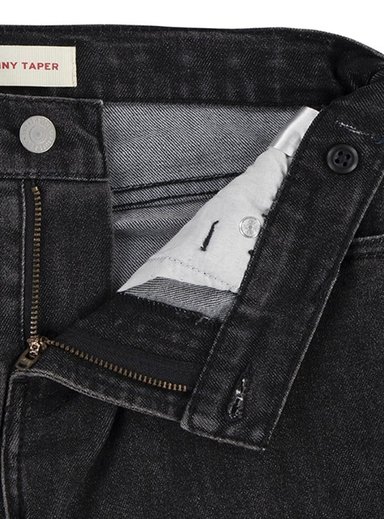 JEANS NIÑO LEVIS NEGRO SKINNY TAPER - 4