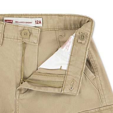 SHORT NIÑO CARGO KHAKI LEVIS 91M381-Y16 - 5