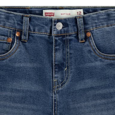SHORT NIÑO 511 SLIM AZUL LEVIS 81M374-DC3 - 3