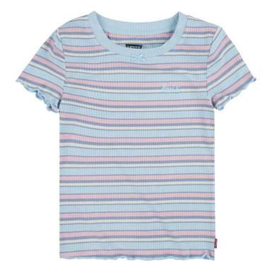 POLERA NIÑA MC RIB CELESTE LEVIS 41H139-BEN - 1