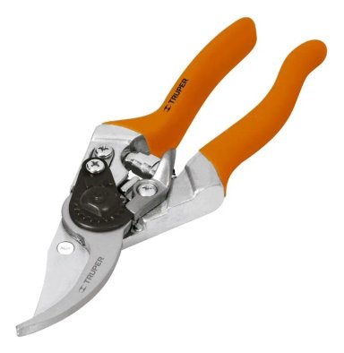 TIJERA DE PODA 8 PULGADAS 20 CM CUERPO ALUMINIO TRUPER COLOR - 1