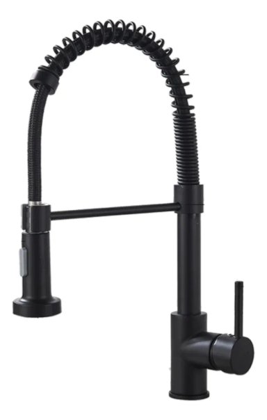 LLAVE MONOMANDO LAVAPLATOS PROFESIONAL RESORTE - 1