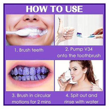 PURPLE GEL V34 WHITENING BOOSTER PASTA BLANQUEAMIENTO DENTAL - 7