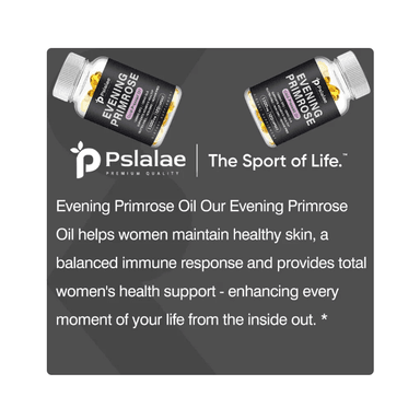 EVENING PRIMROSE OIL 1300MG ACEITE DE ONAGRA 120 SOFTGELS - 7