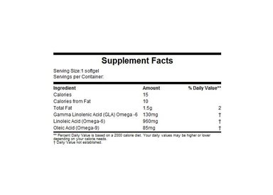 EVENING PRIMROSE OIL 1300MG ACEITE DE ONAGRA 120 SOFTGELS - 8