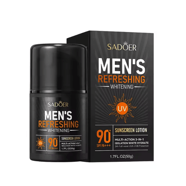 SADOER PROTECTOR SOLAR HOMBRE MENS REFRESHING CREMA SPF 90 - 1