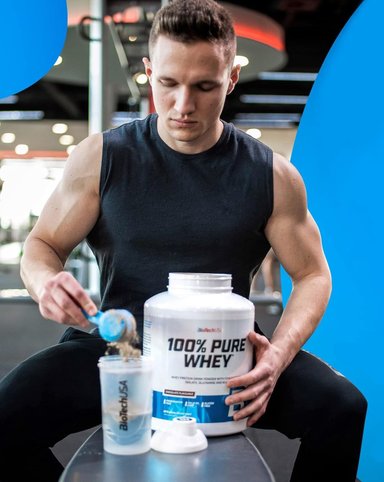 BIOTECHUSA 100% PURE WHEY PROTEINA WHEY PROTEIN 5 LB MILK RICE - 3