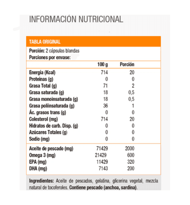 NATURES WAY FISOL ACEITE PESCADO OMEGA 3 FISH OIL EPA/ DHA - 5