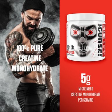JNX SPORTS THE CURSE CREATINA 100% MONOHIDRATO MICRONIZADA - 10