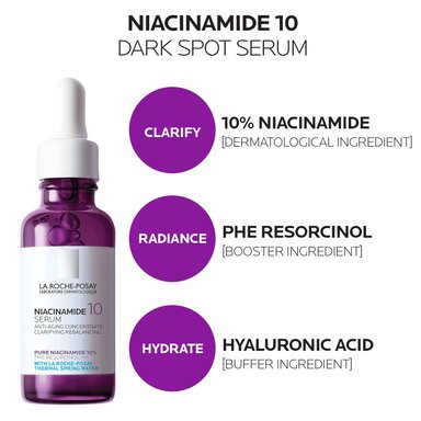 SERUM LA ROCHE POSAY PURE NIACINAMIDE 10 ANTI ENVEJECIMIENTO - 2