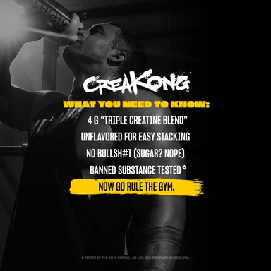 MUTANT CREAKONG CREATINA CREAPURE MULTIFASES 4000MG 300GR - 5