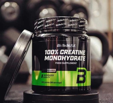 BIOTECHUSA CREATINA 100% MONOHIDRATO MICRONIZADA PURA 300GR - 2