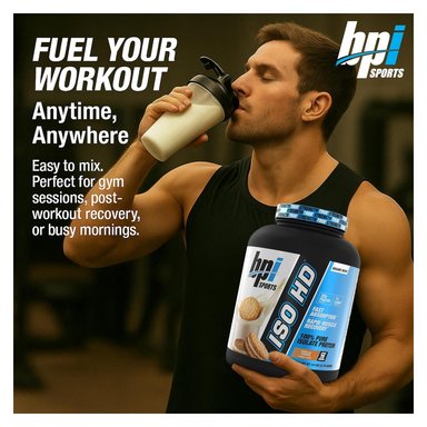 BPI ISO HD WHEY PROTEIN ISOLATE 5 LBS COOKIES & CREAM - 3
