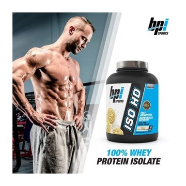 BPI ISO HD WHEY PROTEIN ISOLATE 5 LBS COOKIES & CREAM - 5