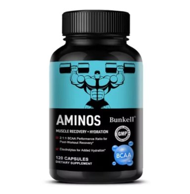 BUNKELL AMINOS HYDRO BCAA AMINOACIDOS CRECIMIENTO MUSCULAR - 1