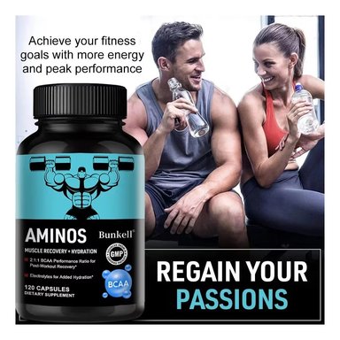 BUNKELL AMINOS HYDRO BCAA AMINOACIDOS CRECIMIENTO MUSCULAR - 5
