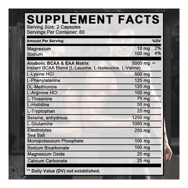 BUNKELL AMINOS HYDRO BCAA AMINOACIDOS CRECIMIENTO MUSCULAR - 8