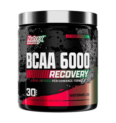 BCAA 6000 RECOVERY NUTREX AMINOACIDOS 225GR EN POLVO SANDIA - 1