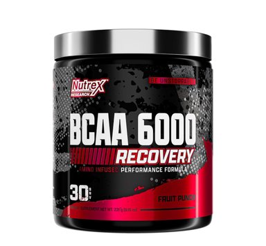 BCAA 6000 RECOVERY NUTREX AMINOACIDOS 231GR EN POLVO FRUIT - 1