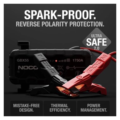 PARTIDOR BATERIA AUTO NOCO® BOOST X GBX55 1750A PROFESIONAL - 4