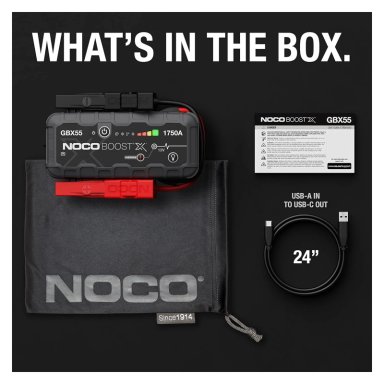 PARTIDOR BATERIA AUTO NOCO® BOOST X GBX55 1750A PROFESIONAL - 7