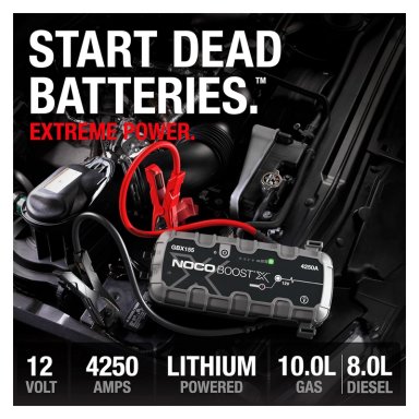 PARTIDOR BATERIA AUTO NOCO® BOOST X GBX155 4250A PROFESIONAL - 2