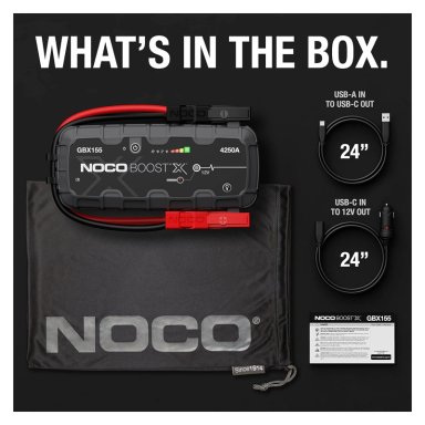 PARTIDOR BATERIA AUTO NOCO® BOOST X GBX155 4250A PROFESIONAL - 8